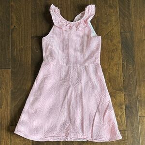 Florence Eiseman Pink and White Striped Dress